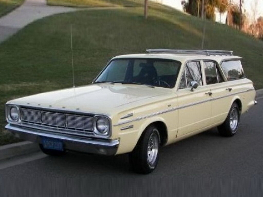 Dodge Dart (BL1H 45, BL1L 45, BL2H 45, BL2L 45) 3 поколение, 3-й рестайлинг, универсал (10.1965 - 09.1966)